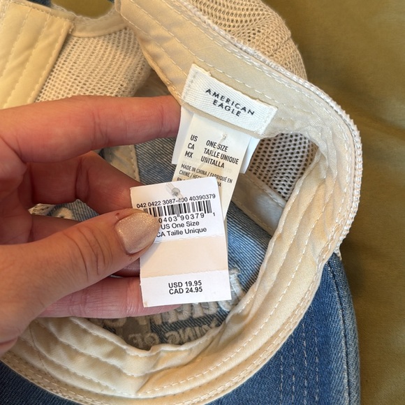 Budweiser Denim and White Cap - Picture 3 of 3